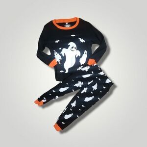 Toddler Halloween Ghost pajamas size 2